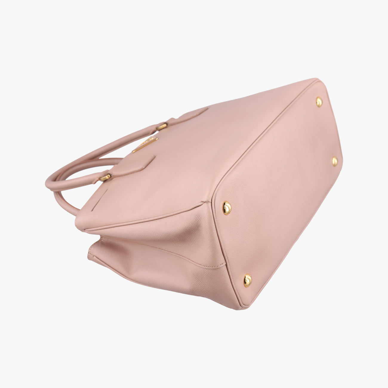 Pre-owned Prada Galleria Pink SAFFIANO Leather BN1801 shoulderbag | stylenewstar