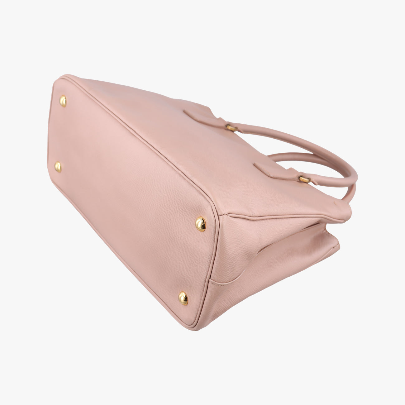 Pre-owned Prada Galleria Pink SAFFIANO Leather BN1801 shoulderbag | stylenewstar