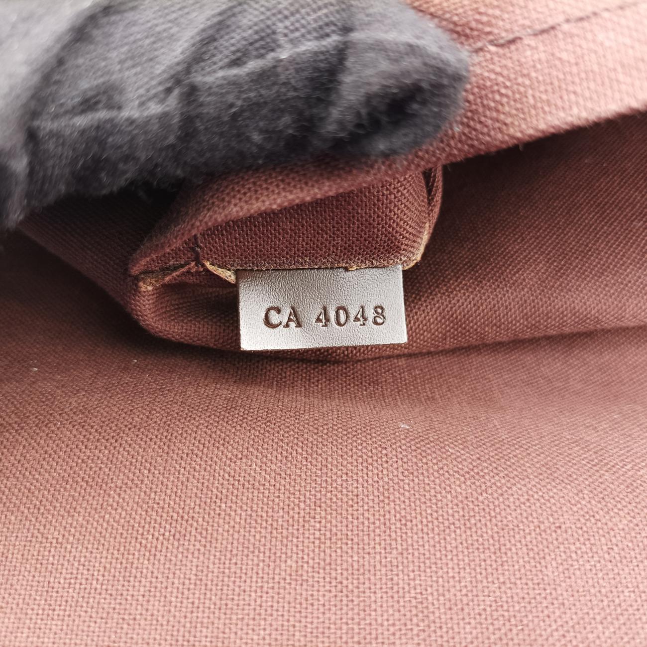 Pre-owned Louis Vuitton BROOKLYN MM EBENE Damier Canvas N51211 shoulderbag | stylenewstar