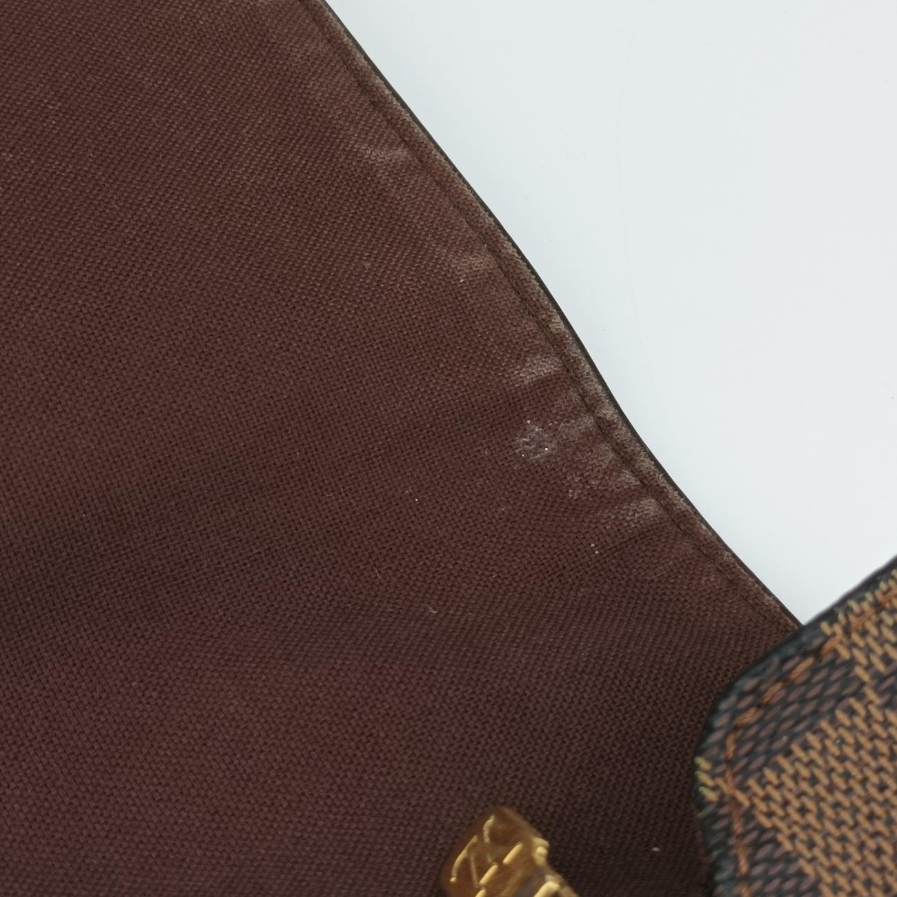 Pre-owned Louis Vuitton BROOKLYN MM EBENE Damier Canvas N51211 shoulderbag | stylenewstar