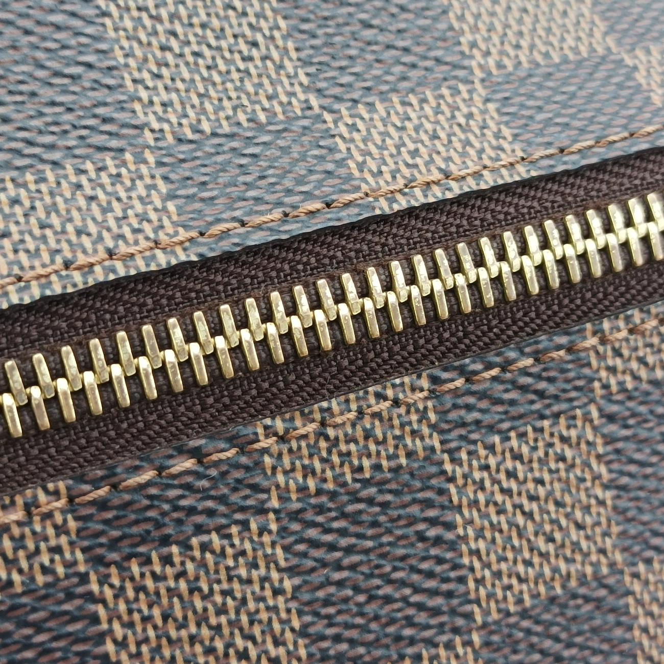 Pre-owned Louis Vuitton BROOKLYN MM EBENE Damier Canvas N51211 shoulderbag | stylenewstar