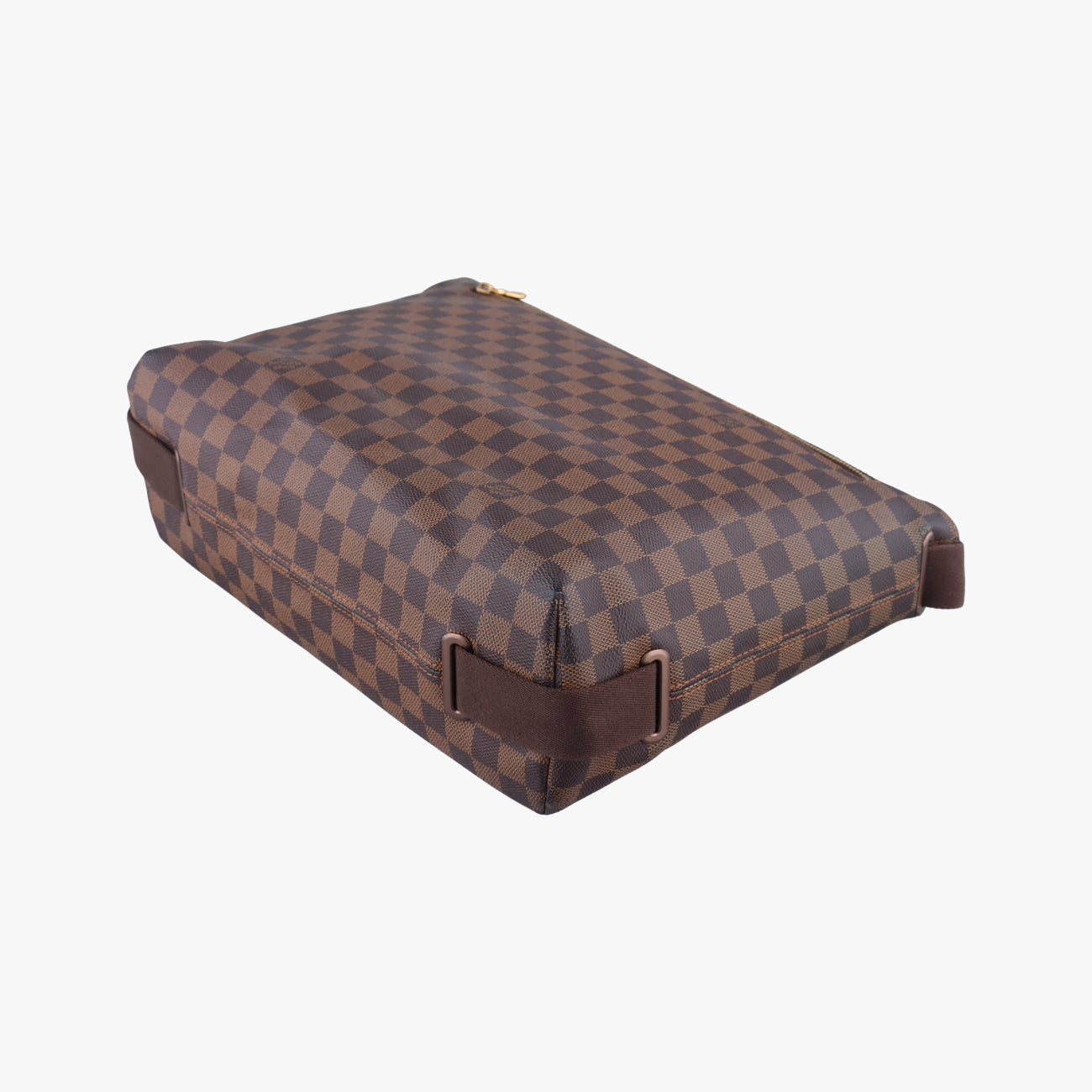 Pre-owned Louis Vuitton BROOKLYN MM EBENE Damier Canvas N51211 shoulderbag | stylenewstar