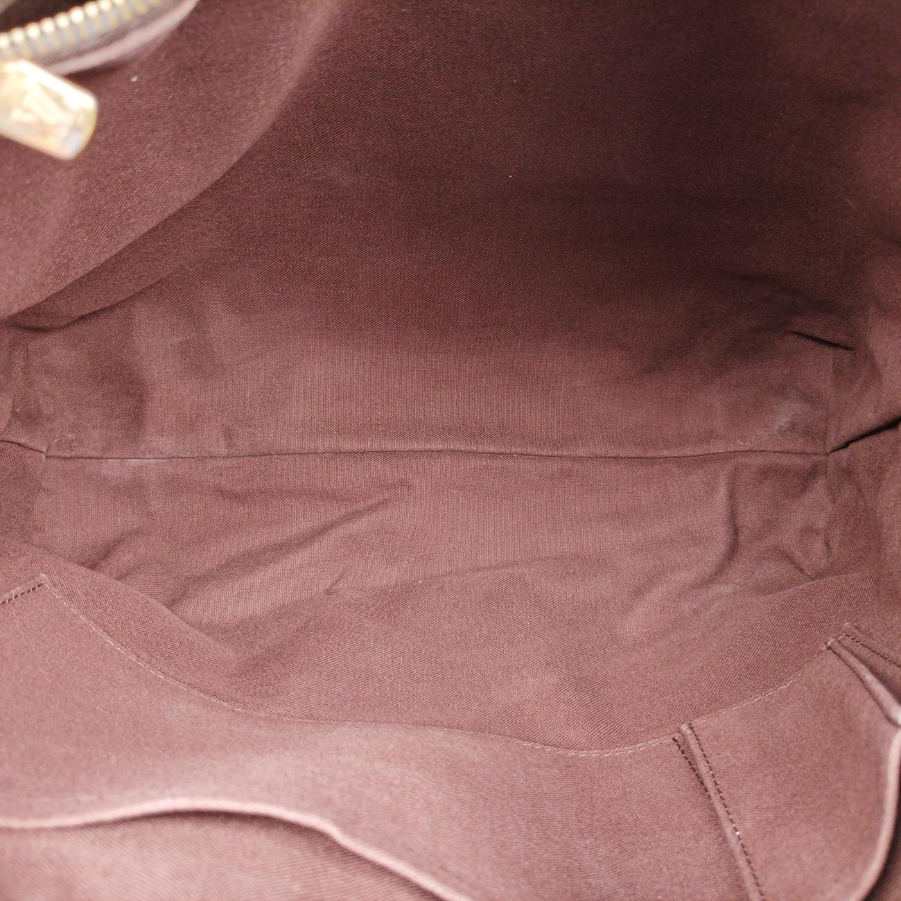 Pre-owned Louis Vuitton BROOKLYN MM EBENE Damier Canvas N51211 shoulderbag | stylenewstar