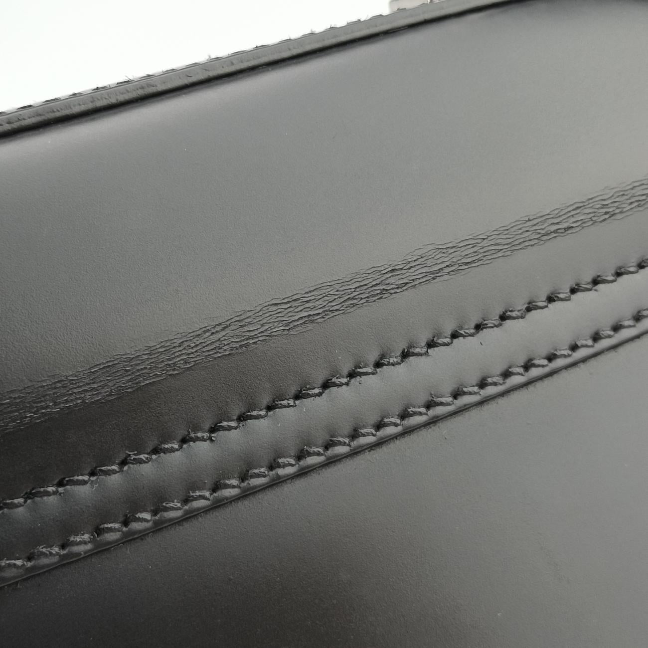 Pre-owned Gucci Bamboo Black Leather 353522 shoulderbag | stylenewstar