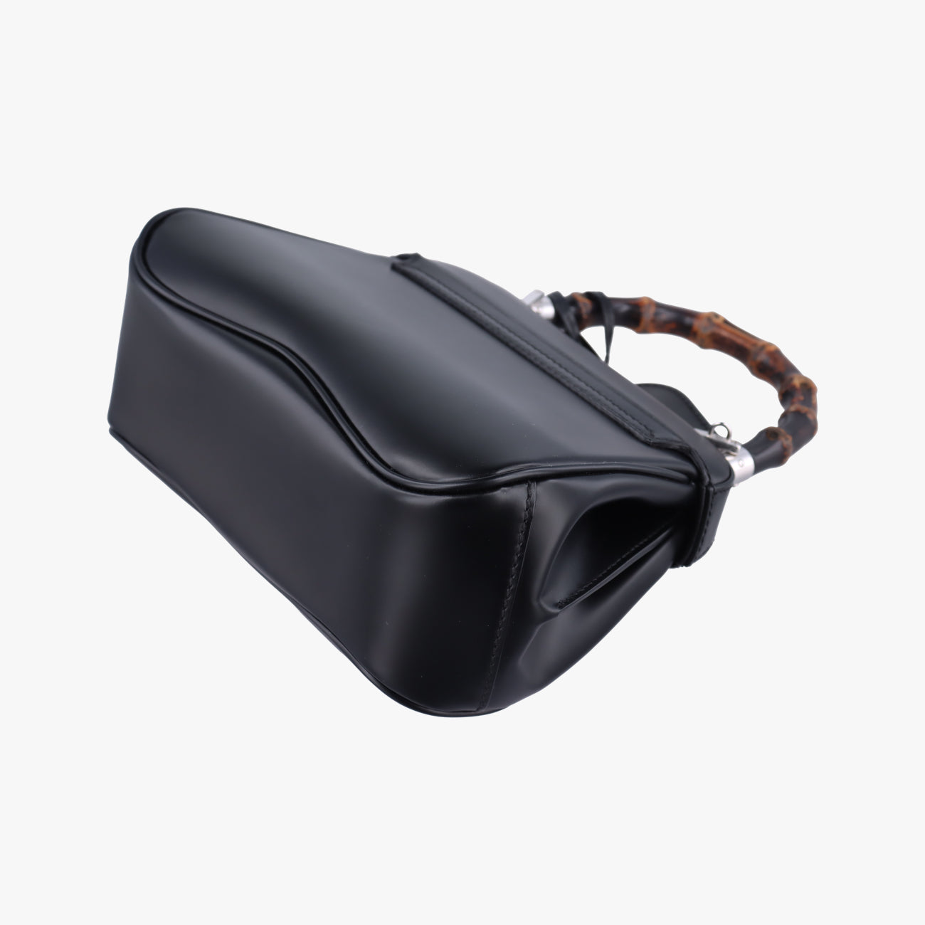 Pre-owned Gucci Bamboo Black Leather 353522 shoulderbag | stylenewstar