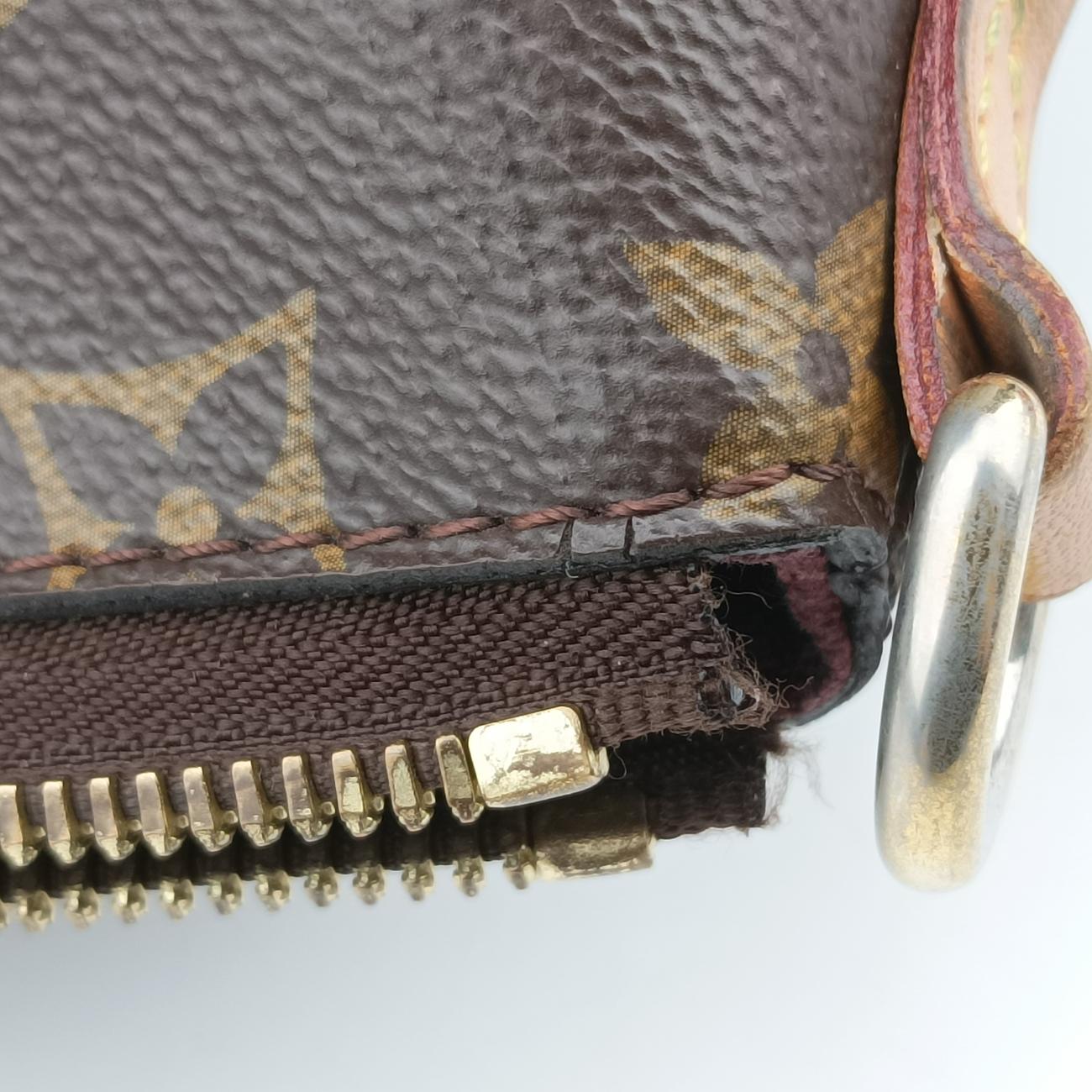 Pre-owned Louis Vuitton TURENNE MM Brown Monogram Canvas M48814 shoulderbag | stylenewstar