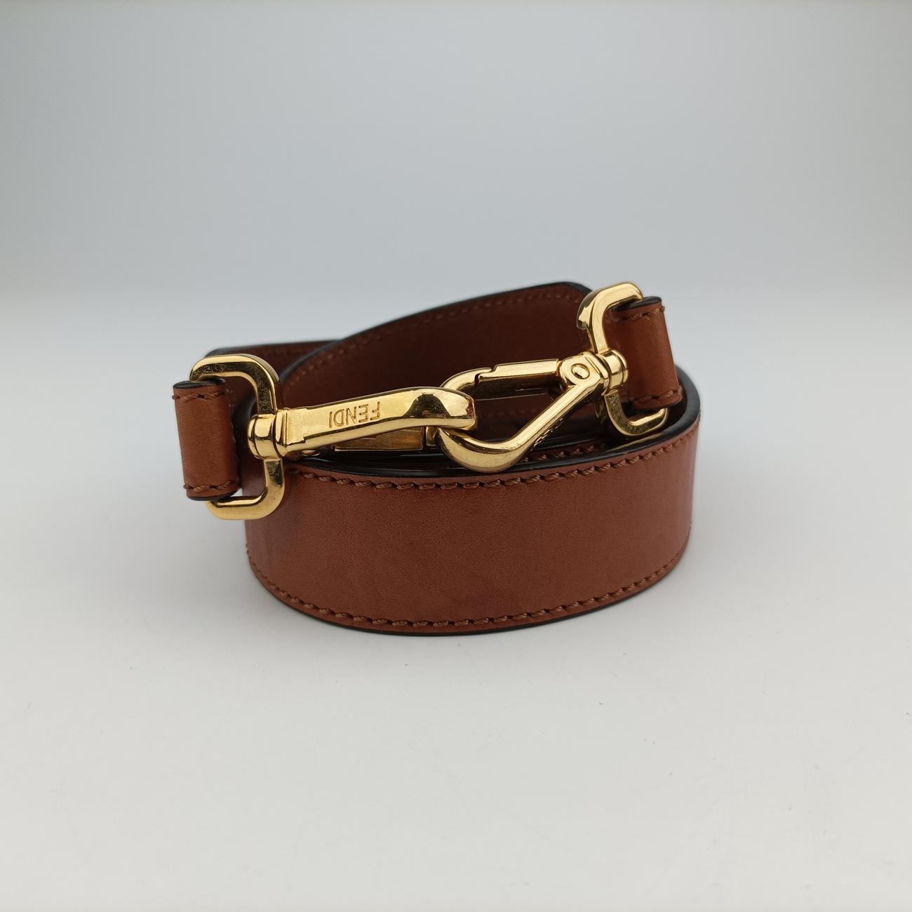 Pre-owned Fendi Mon Treso Beige×White×Multicolour PVC Coated Canvas 8BT298 shoulderbag | stylenewstar