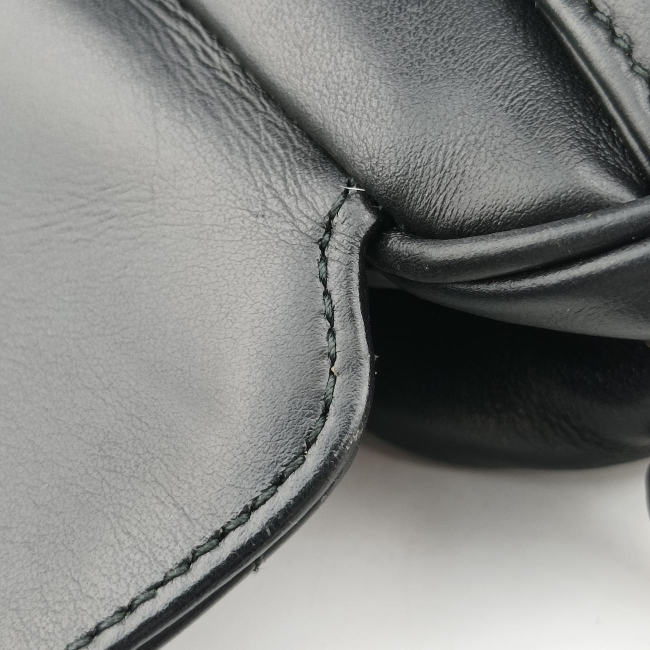 Vintage Gucci GG Marmont Black Leather 498100 shoulderbag | stylenewstar