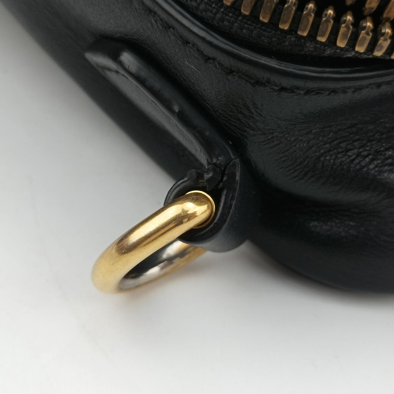 Vintage Gucci GG Marmont Black Leather 498100 shoulderbag | stylenewstar