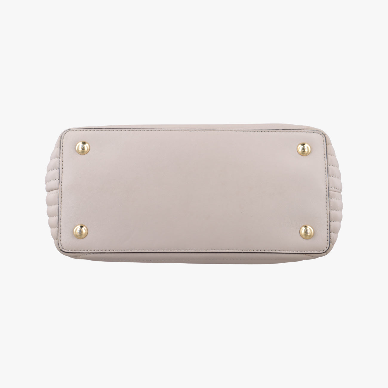 Secondhand Fendi Dotcom Click Small Beige Leather 8BN299 shoulderbag | stylenewstar