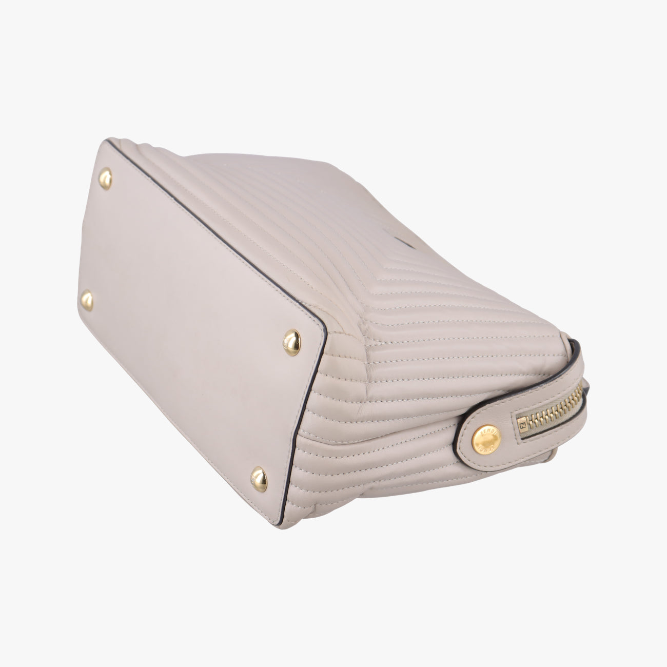 Secondhand Fendi Dotcom Click Small Beige Leather 8BN299 shoulderbag | stylenewstar