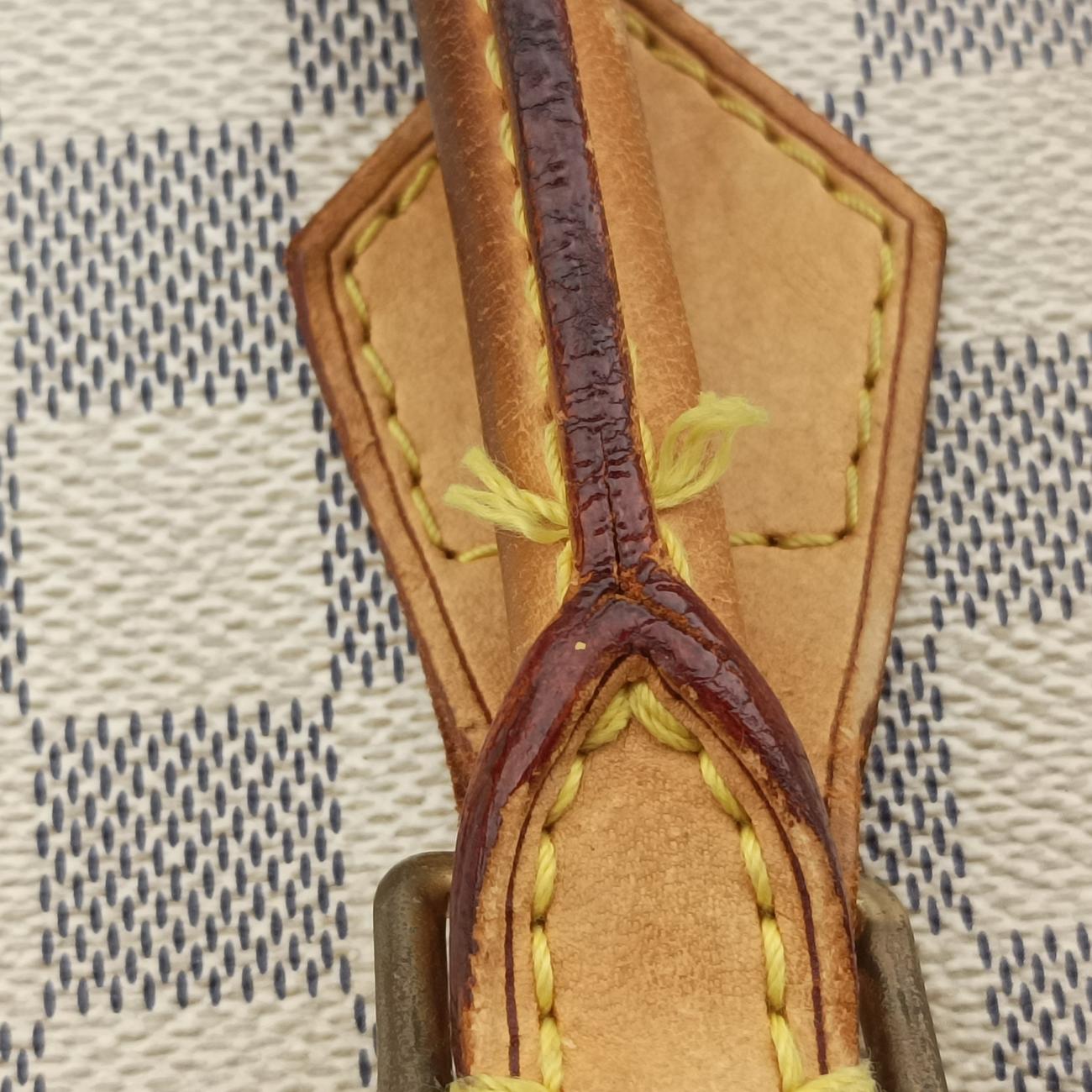 Pre-owned Louis Vuitton Speedy 30 Azur Damier Canvas N41533 handbag | stylenewstar