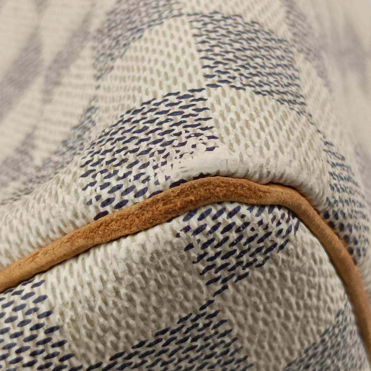 Pre-owned Louis Vuitton Speedy 30 Azur Damier Canvas N41533 handbag | stylenewstar