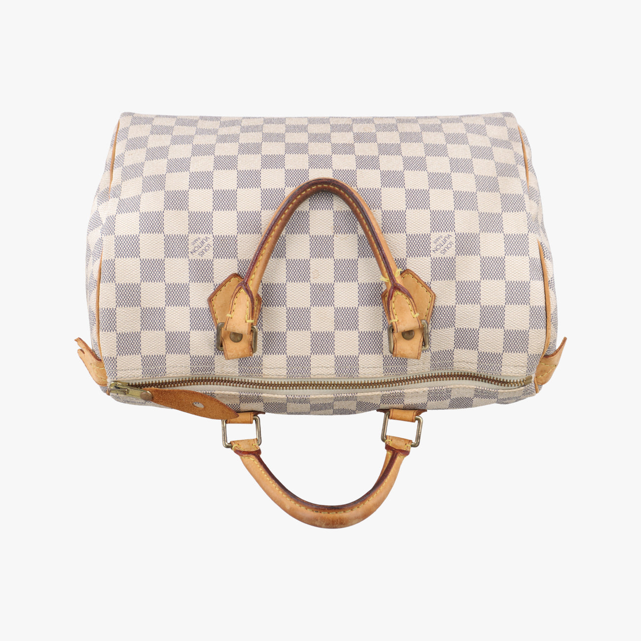 Pre-owned Louis Vuitton Speedy 30 Azur Damier Canvas N41533 handbag | stylenewstar
