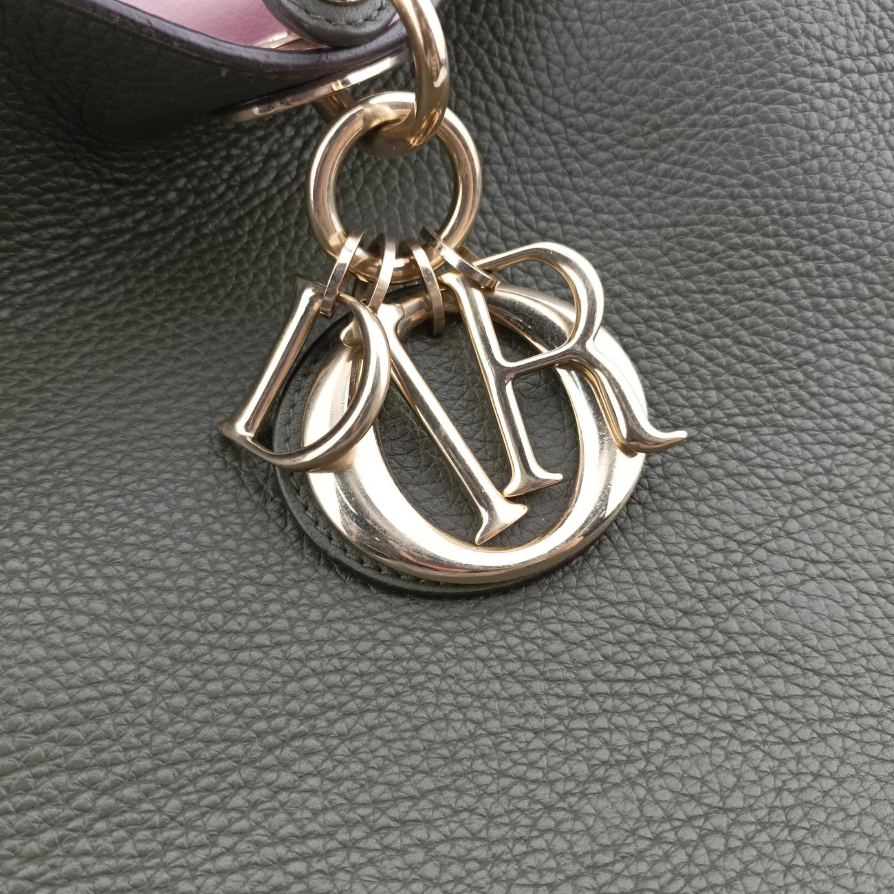 Vintage Christian Dior Diorissimo Green Leather  shoulderbag | stylenewstar