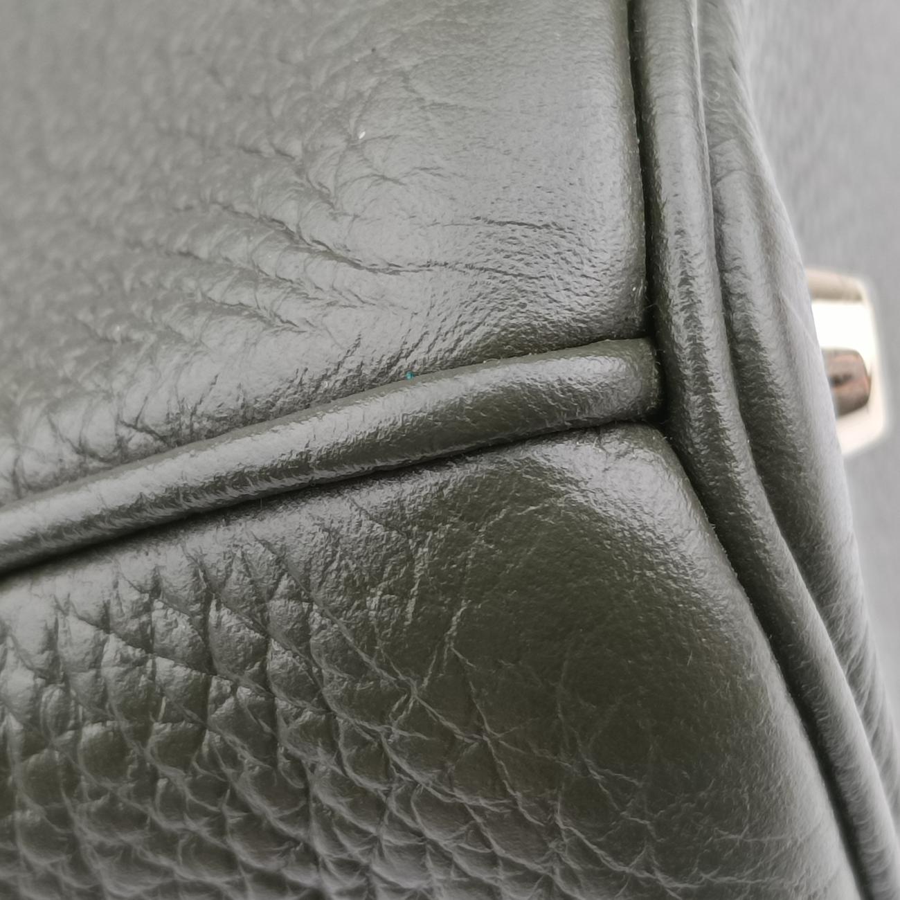 Vintage Christian Dior Diorissimo Green Leather  shoulderbag | stylenewstar