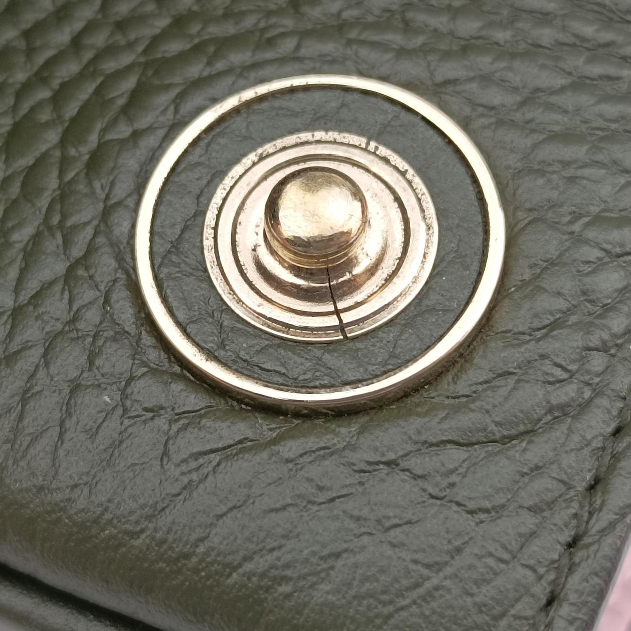 Vintage Christian Dior Diorissimo Green Leather  shoulderbag | stylenewstar