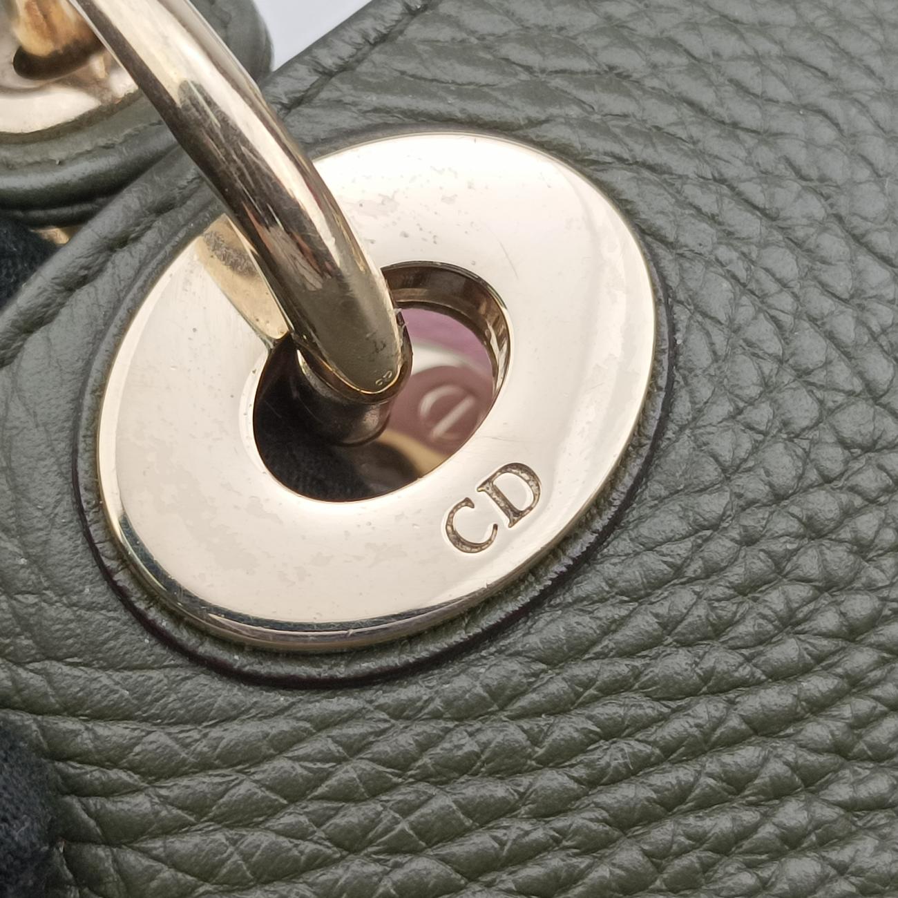 Vintage Christian Dior Diorissimo Green Leather  shoulderbag | stylenewstar