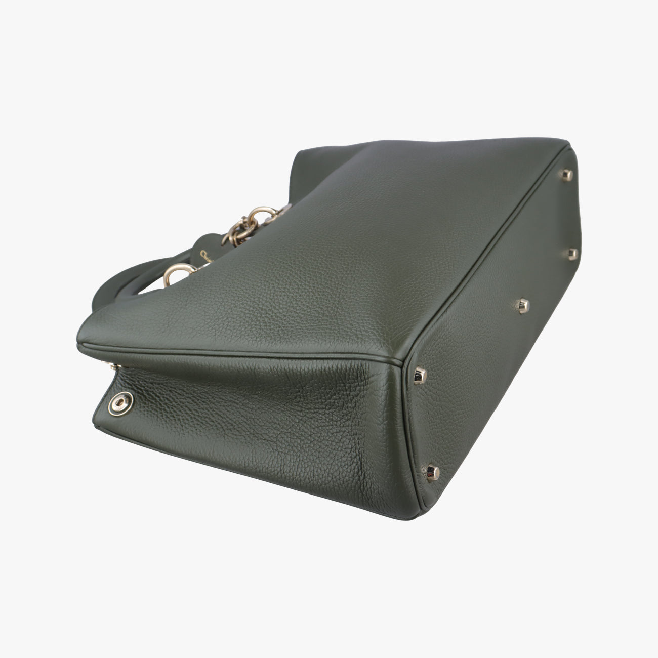 Vintage Christian Dior Diorissimo Green Leather  shoulderbag | stylenewstar