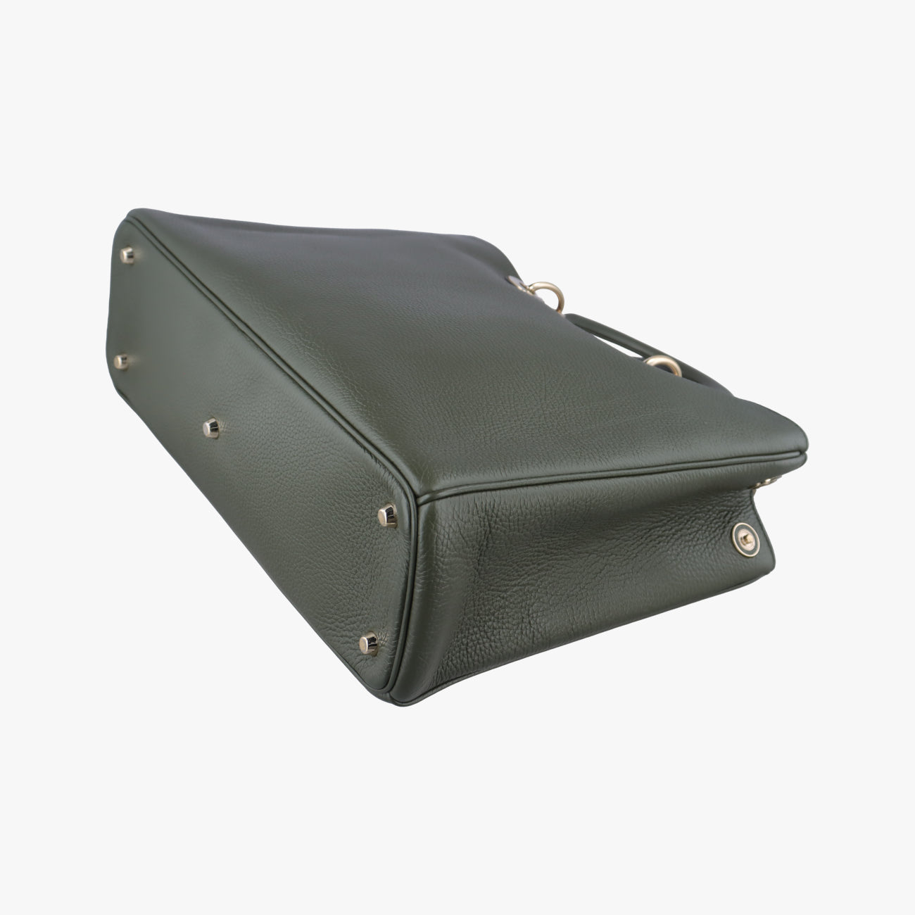 Vintage Christian Dior Diorissimo Green Leather  shoulderbag | stylenewstar