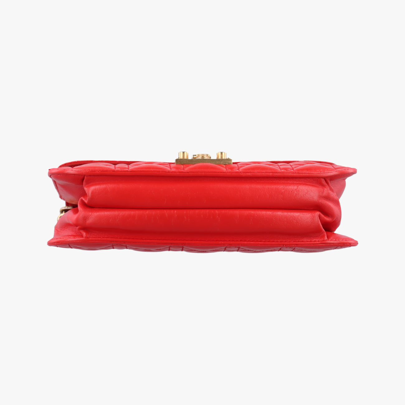 Pre-owned Christian Dior Dioraddict Red lambskin  shoulderbag | stylenewstar
