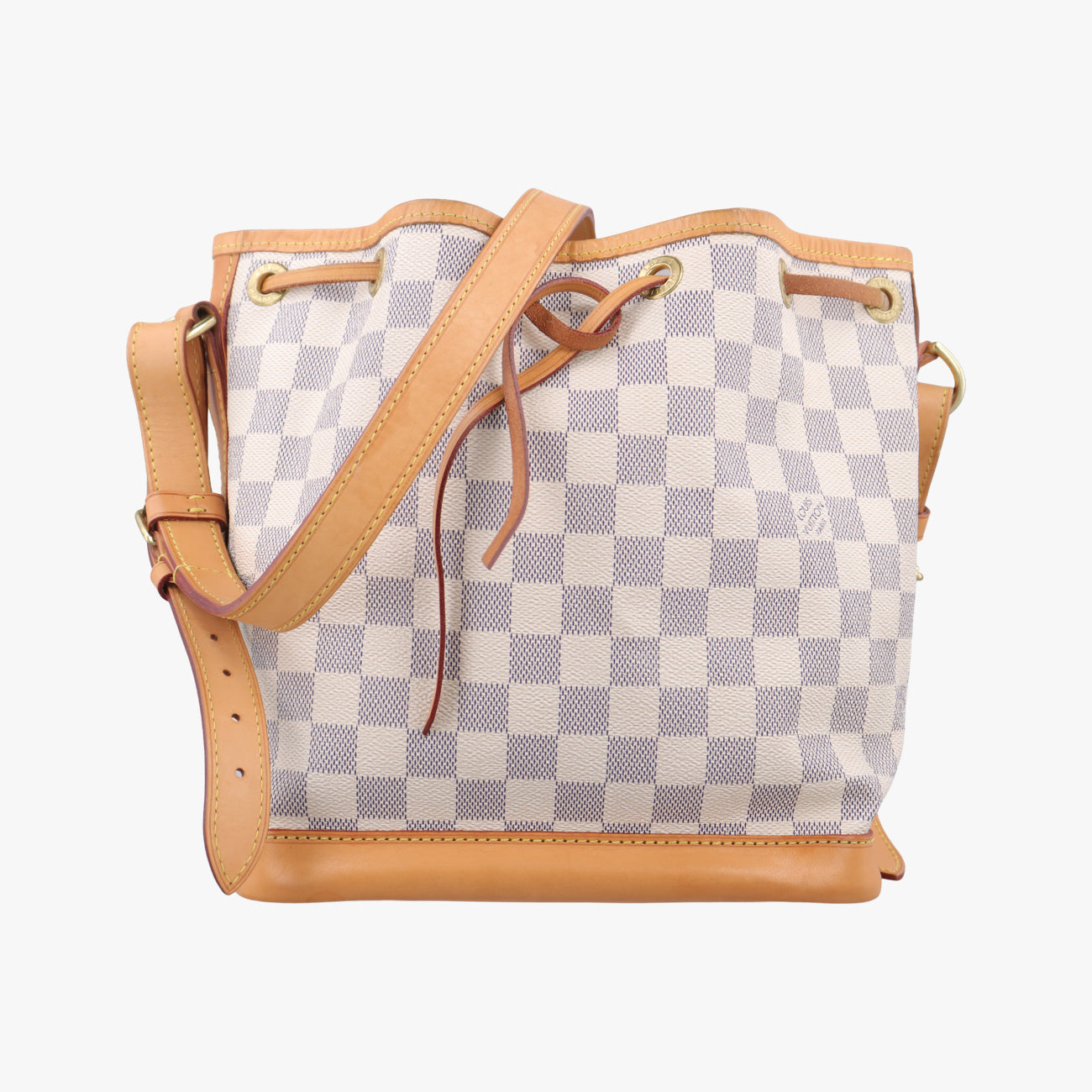 Pre-owned Louis Vuitton NOé BB AZUR Damier Canvas N41220 shoulderbag | stylenewstar