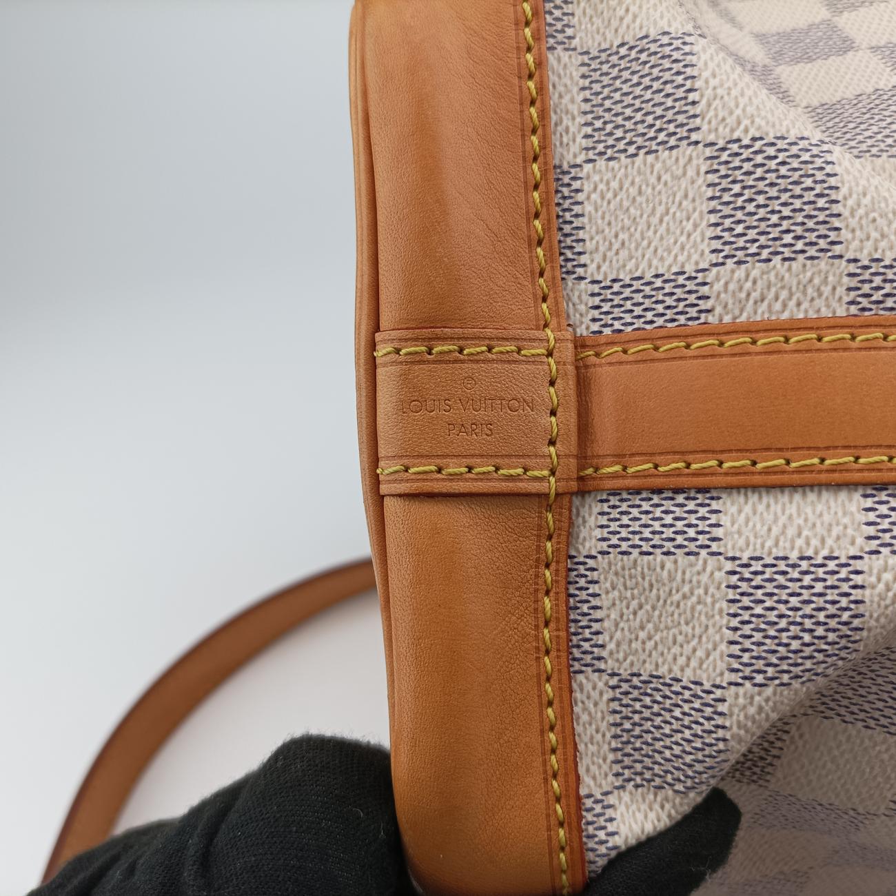 Pre-owned Louis Vuitton NOé BB AZUR Damier Canvas N41220 shoulderbag | stylenewstar