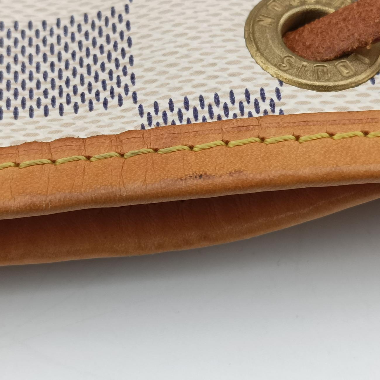 Pre-owned Louis Vuitton NOé BB AZUR Damier Canvas N41220 shoulderbag | stylenewstar