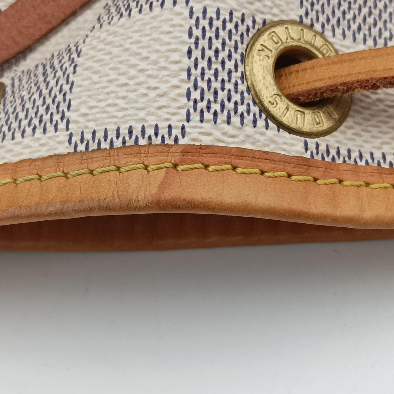 Pre-owned Louis Vuitton NOé BB AZUR Damier Canvas N41220 shoulderbag | stylenewstar