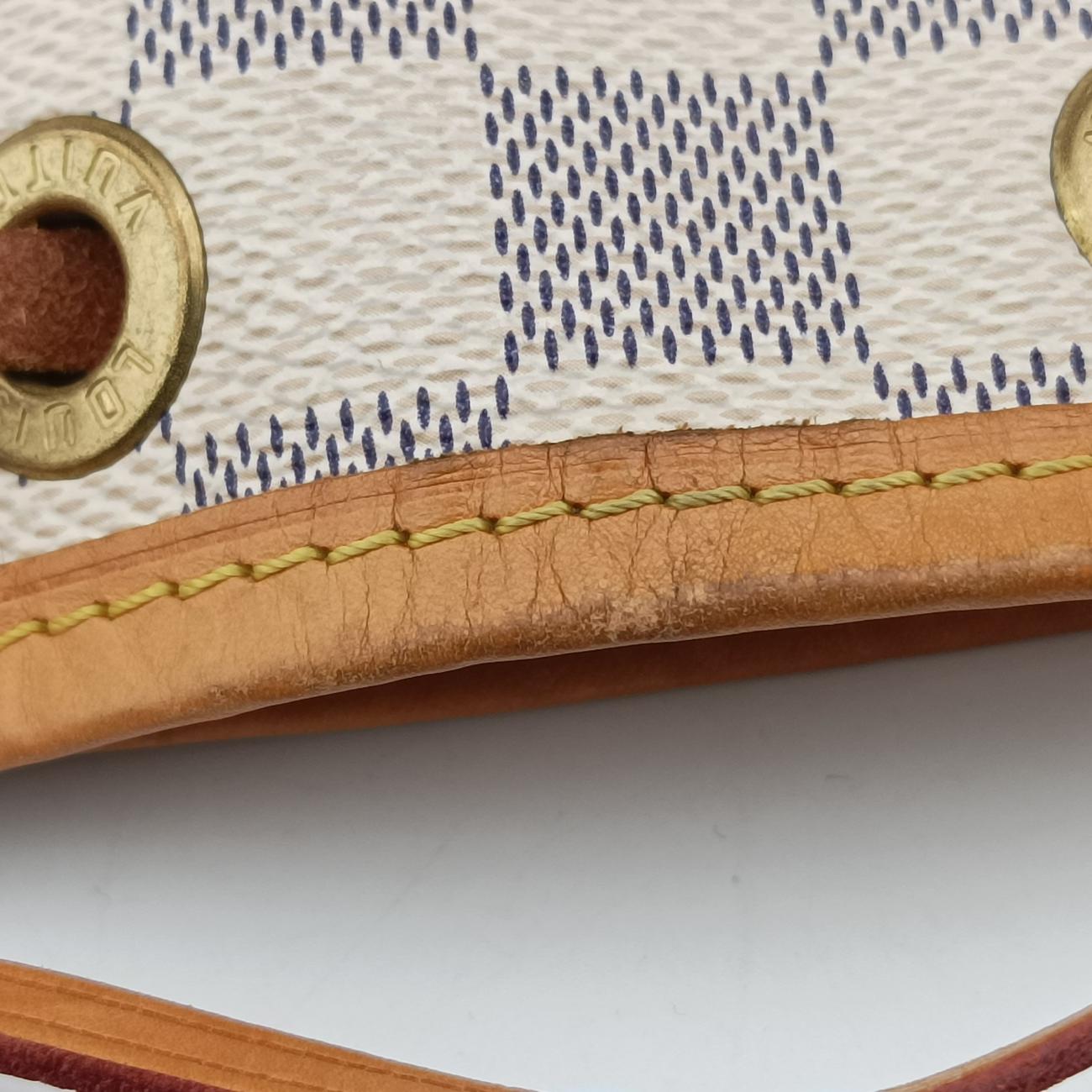 Pre-owned Louis Vuitton NOé BB AZUR Damier Canvas N41220 shoulderbag | stylenewstar