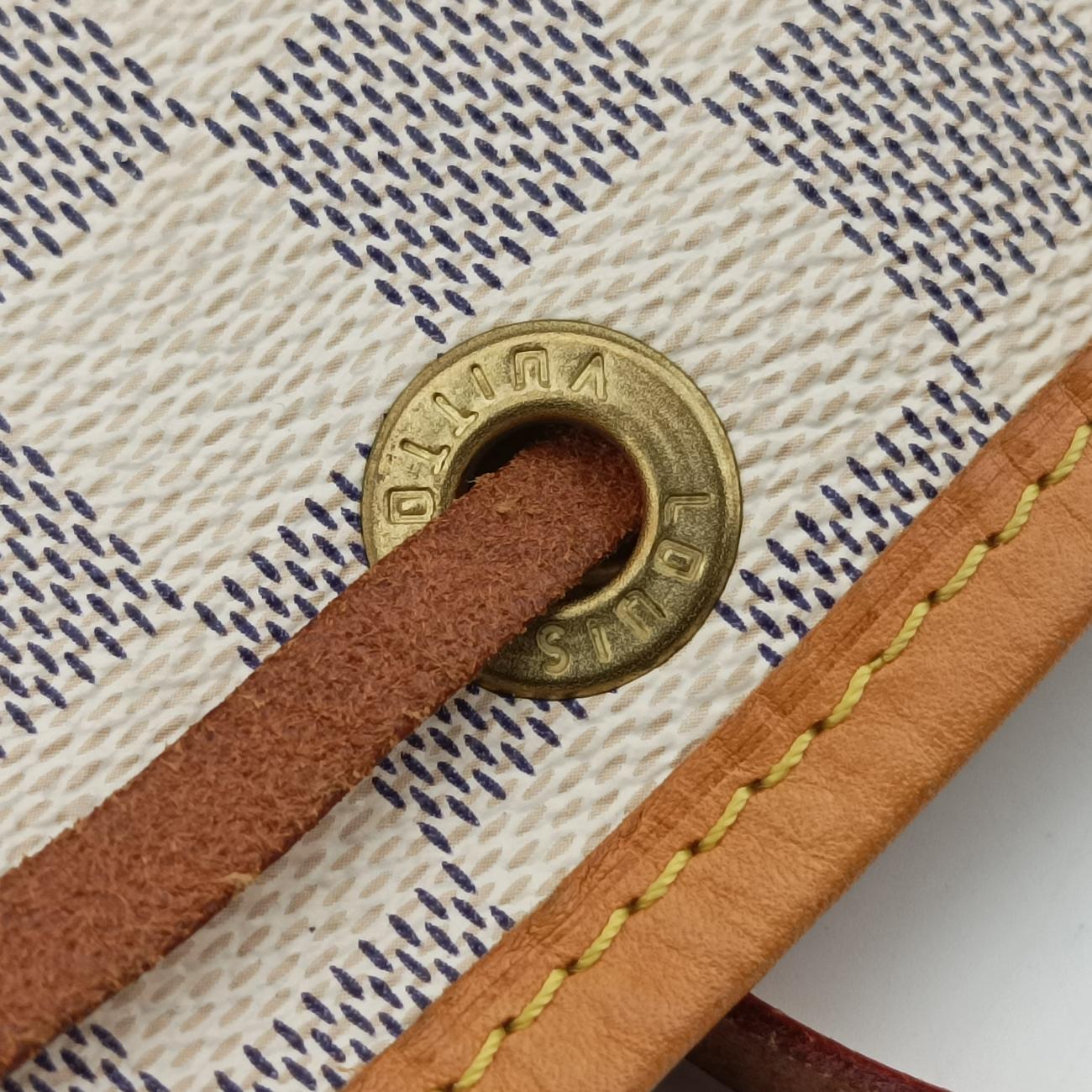 Pre-owned Louis Vuitton NOé BB AZUR Damier Canvas N41220 shoulderbag | stylenewstar