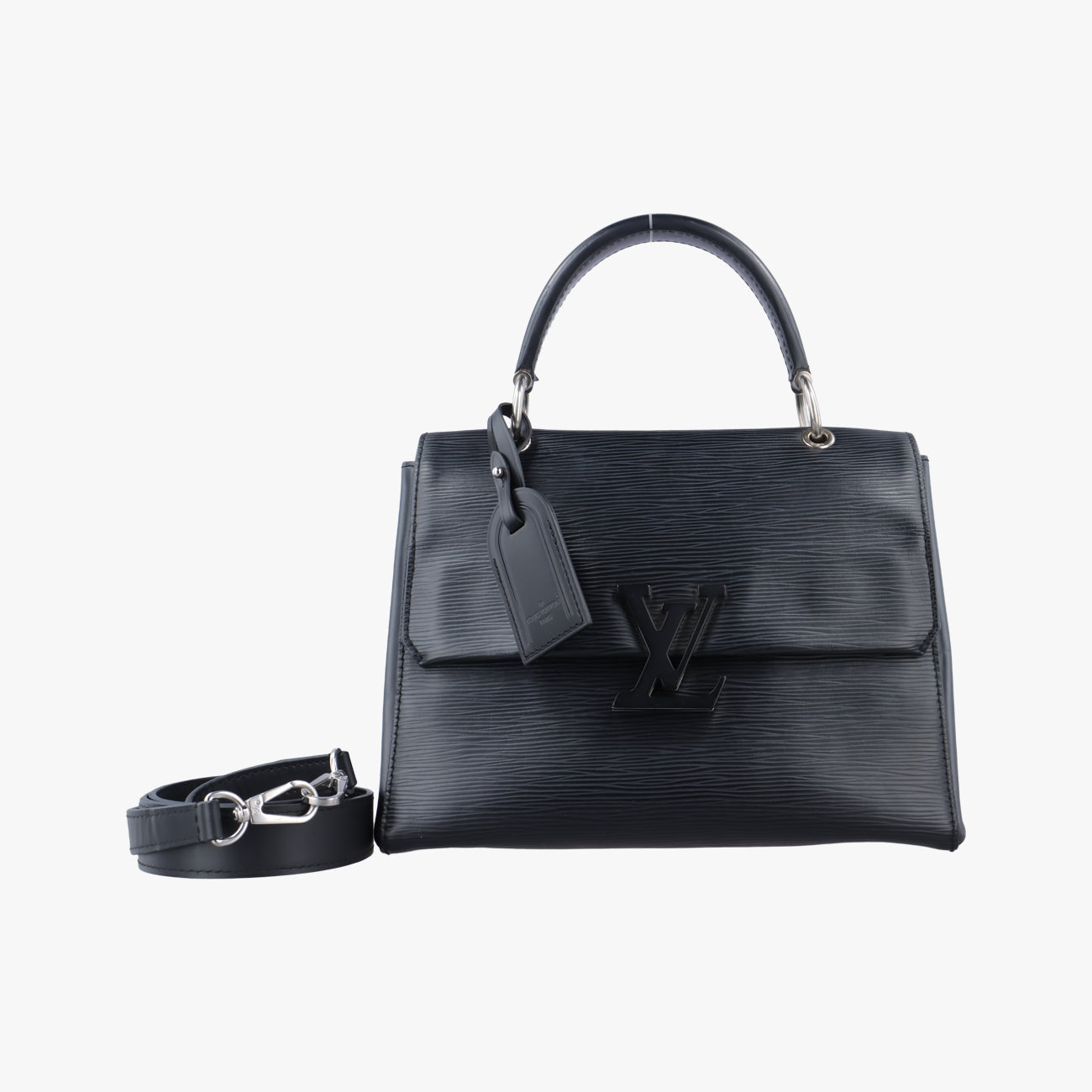 Pre-owned Louis Vuitton Grenelle PM Noir epi M53695 shoulderbag | stylenewstar