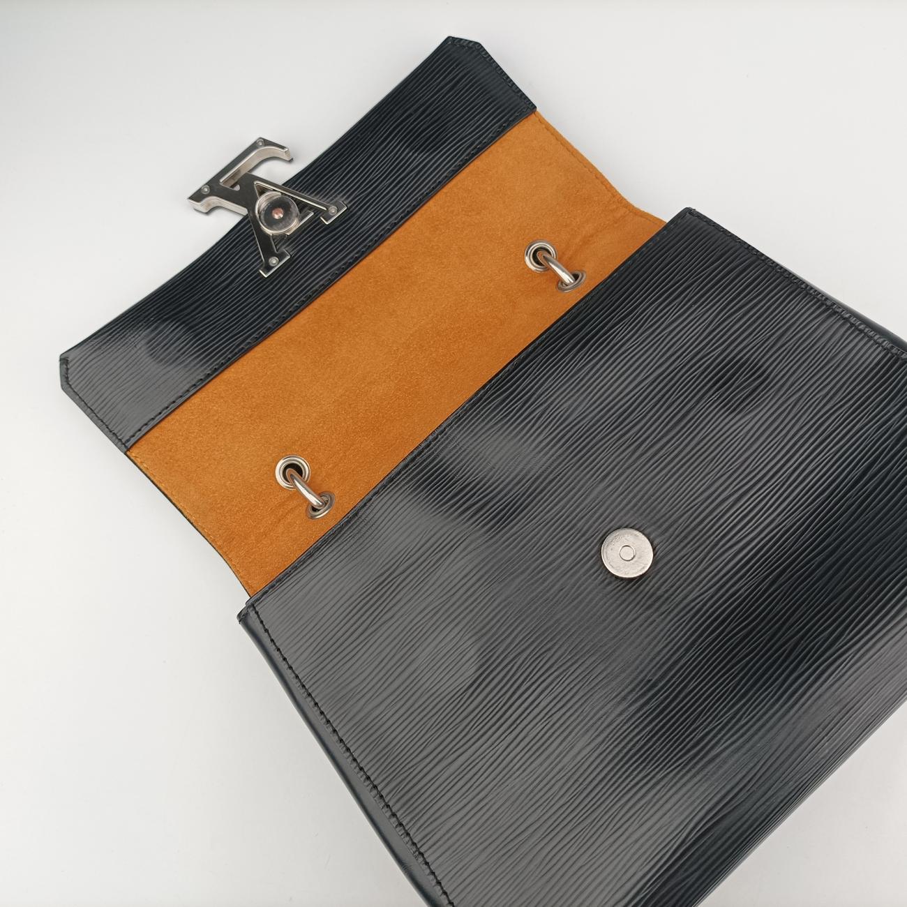 Pre-owned Louis Vuitton Grenelle PM Noir epi M53695 shoulderbag | stylenewstar