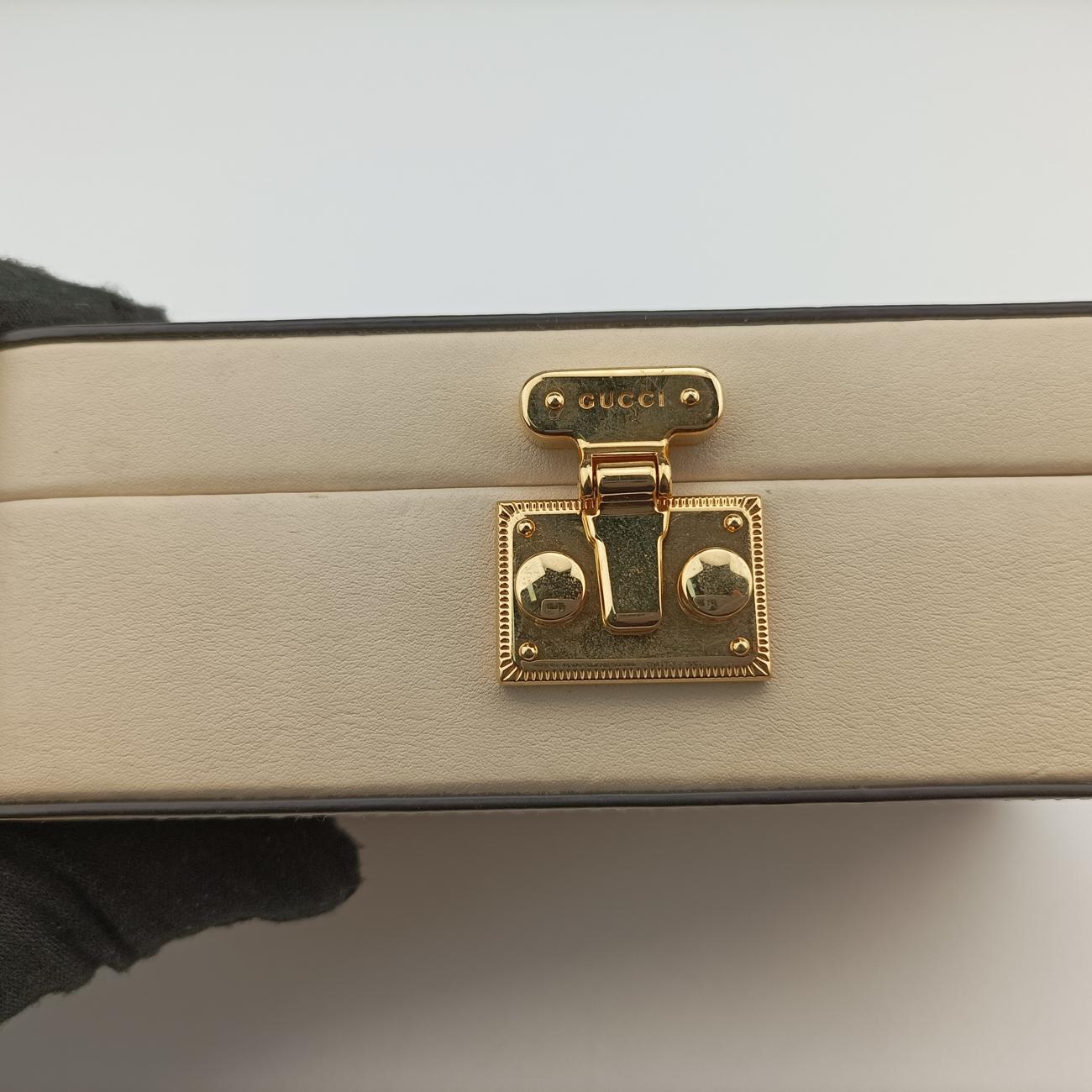 Secondhand Gucci Interlocking G White×red Leather 658230 shoulderbag | stylenewstar