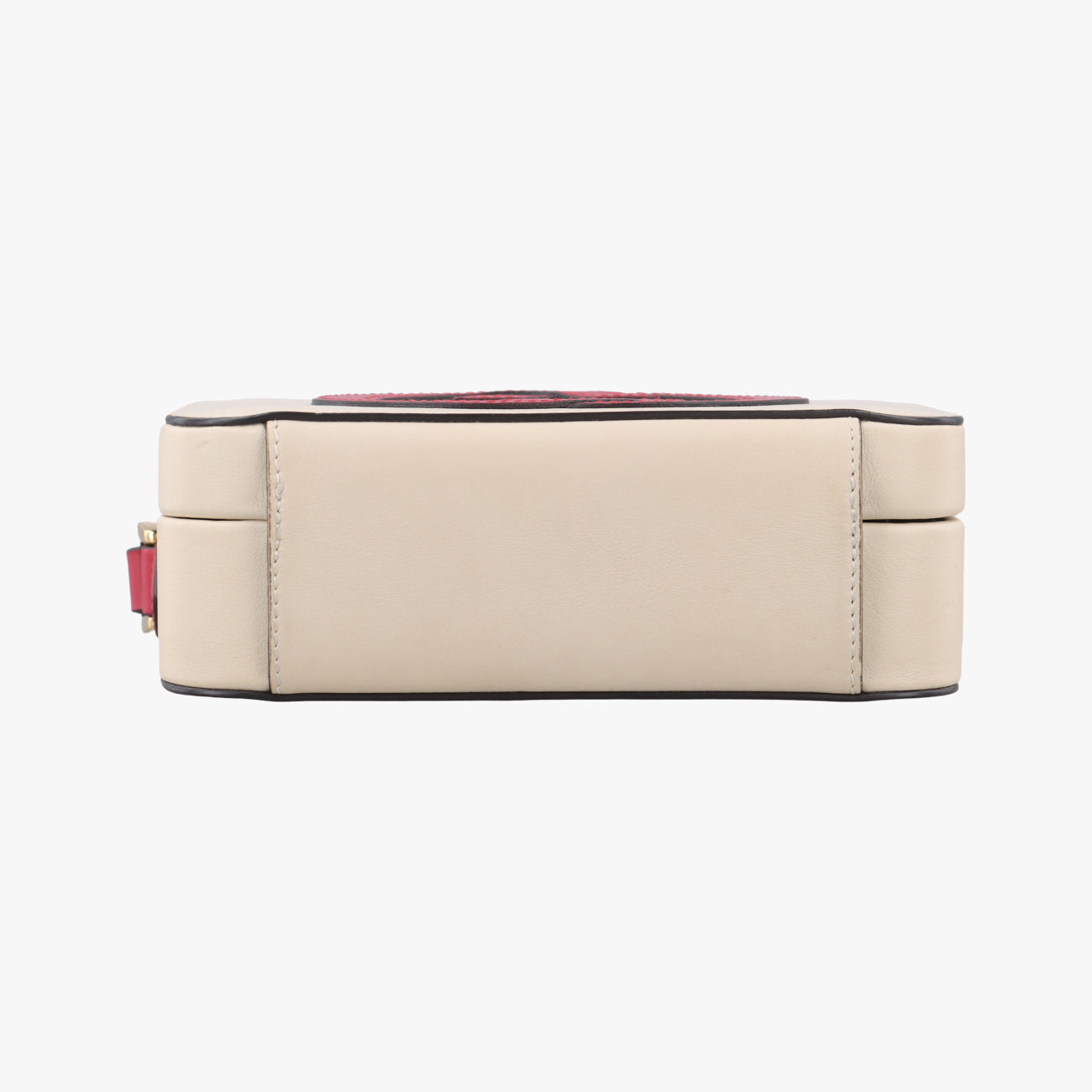 Secondhand Gucci Interlocking G White×red Leather 658230 shoulderbag | stylenewstar