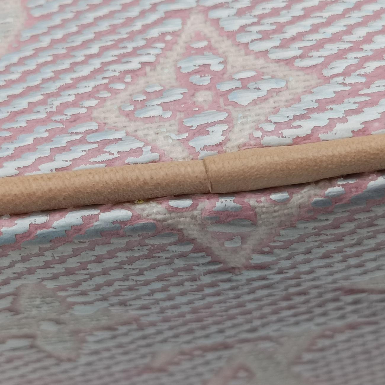 Pre-owned Louis Vuitton Micro Vanity Pink MONOGRAM JACQUARD DENIM M82527 vanitybag | stylenewstar