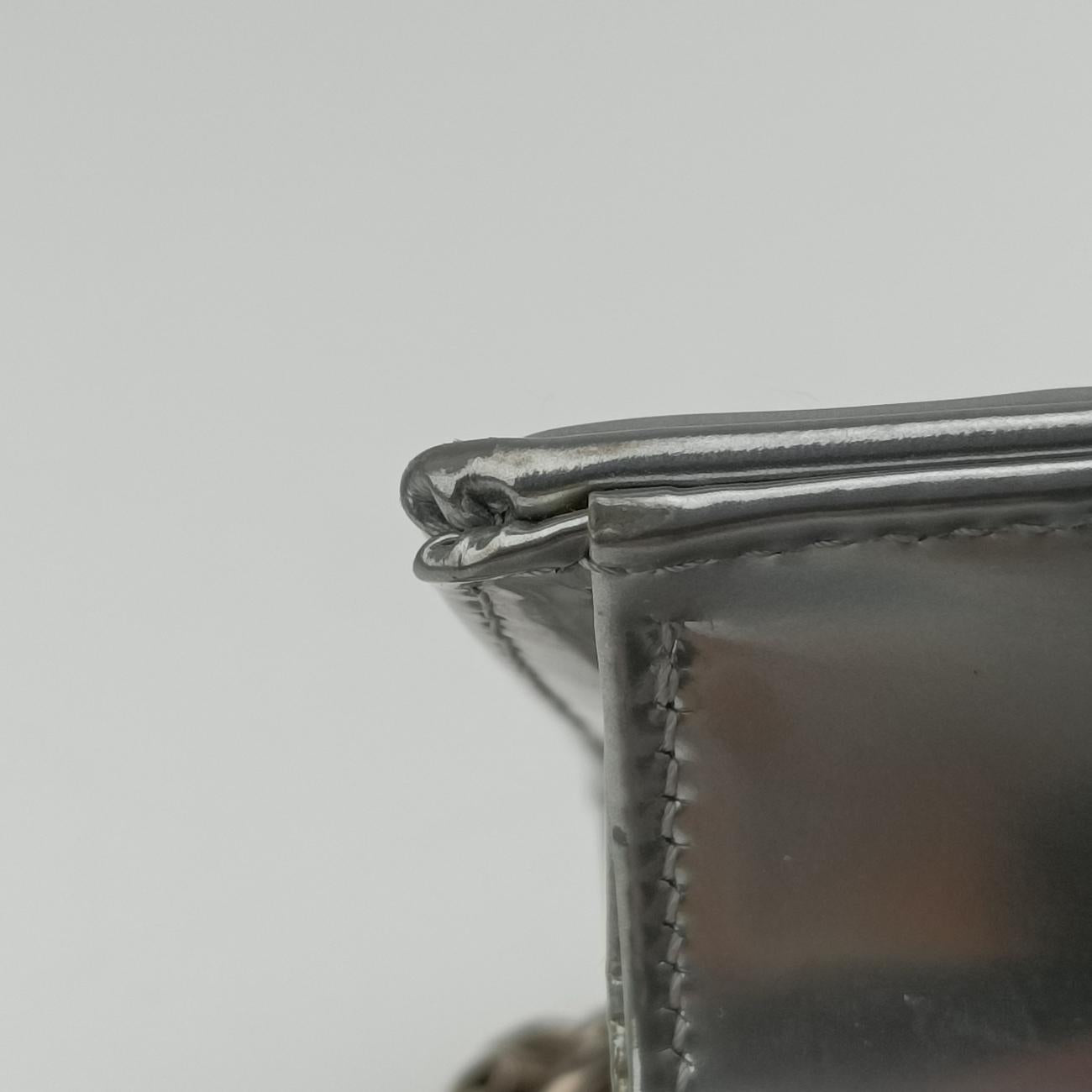 Pre-owned Christian Dior Diorama Silver Beaded  shoulderbag | stylenewstar