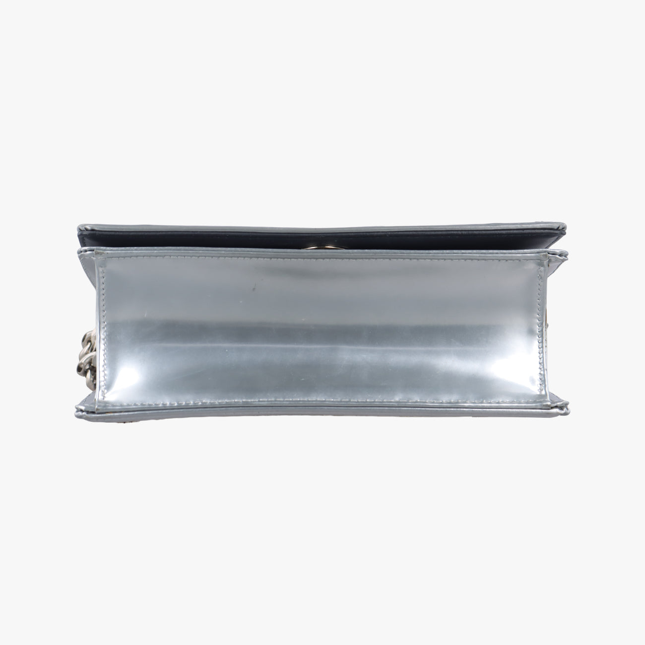 Pre-owned Christian Dior Diorama Silver Beaded  shoulderbag | stylenewstar