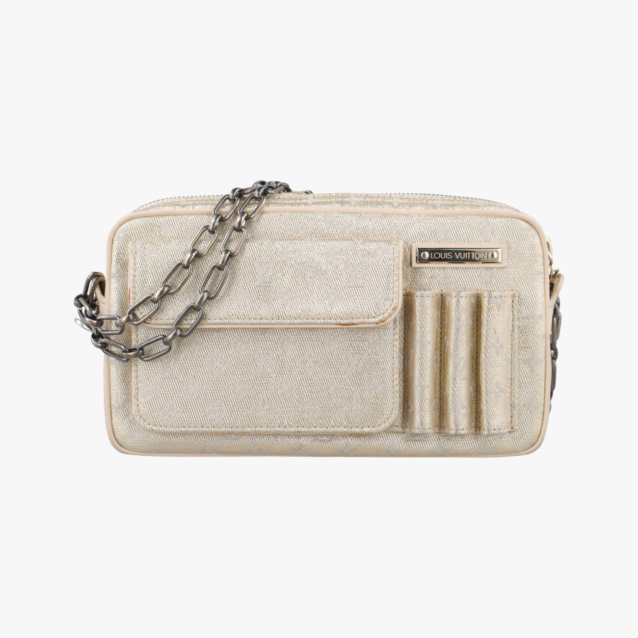 Pre-owned Louis Vuitton Shine McKenna Golden Monogram Shine M92363 shoulderbag | stylenewstar