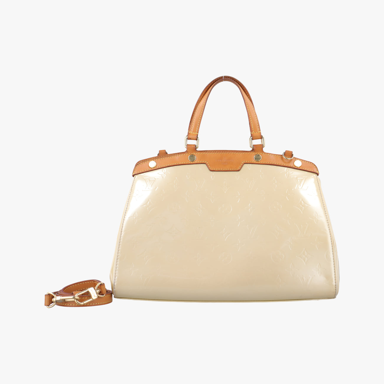 Pre-owned Louis Vuitton Bréa MM Broncorail Vernis M91456 shoulderbag | stylenewstar