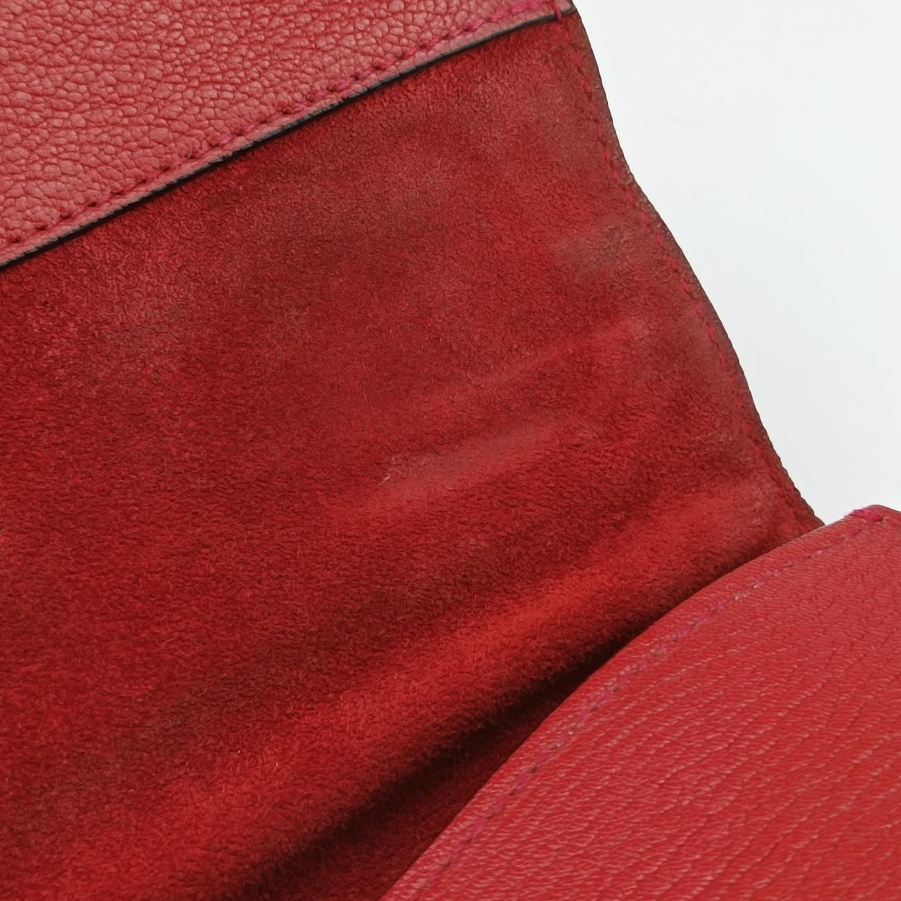 Pre-owned Miu Miu Miu Lady Red×multicolor Leather  shoulderbag | stylenewstar