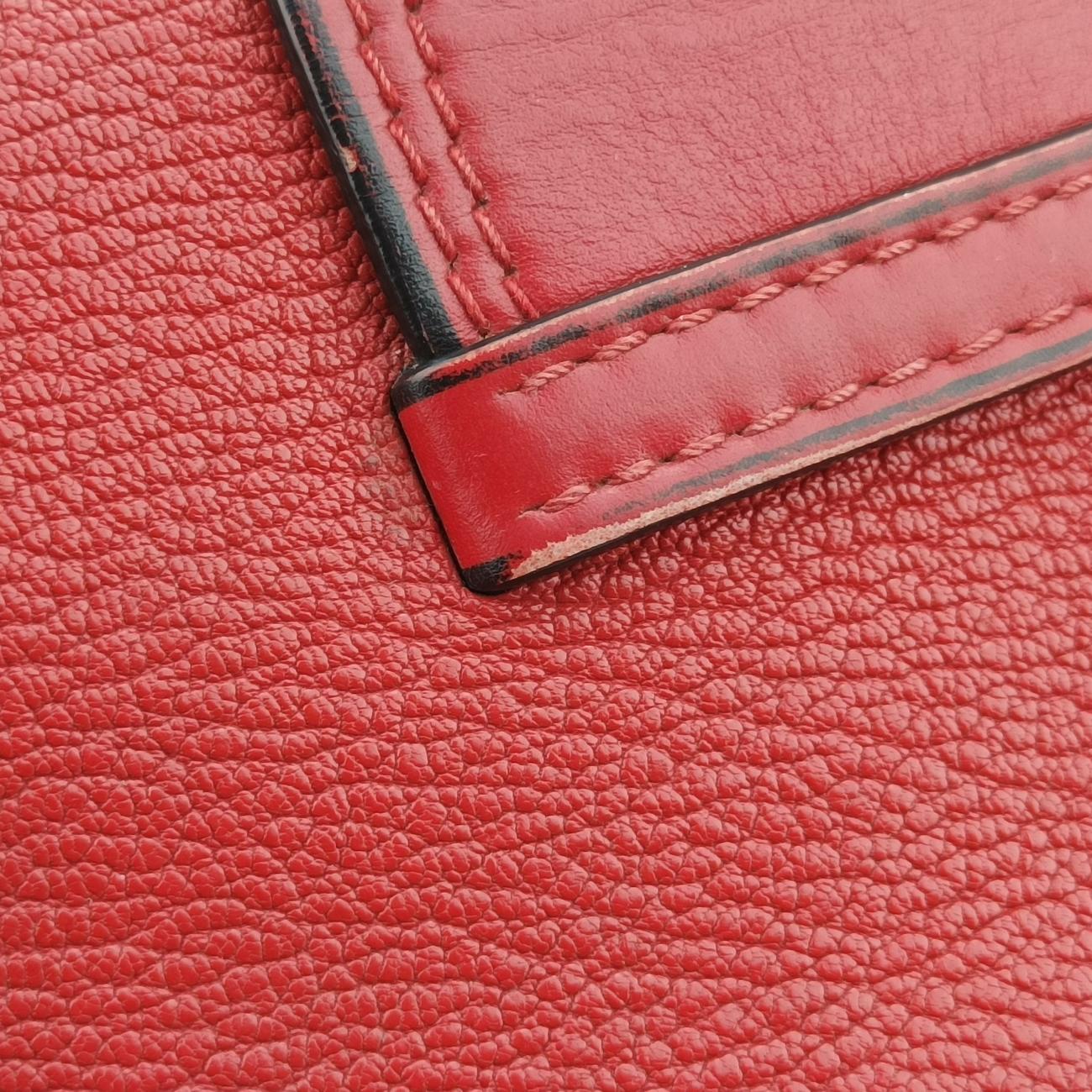 Pre-owned Miu Miu Miu Lady Red×multicolor Leather  shoulderbag | stylenewstar