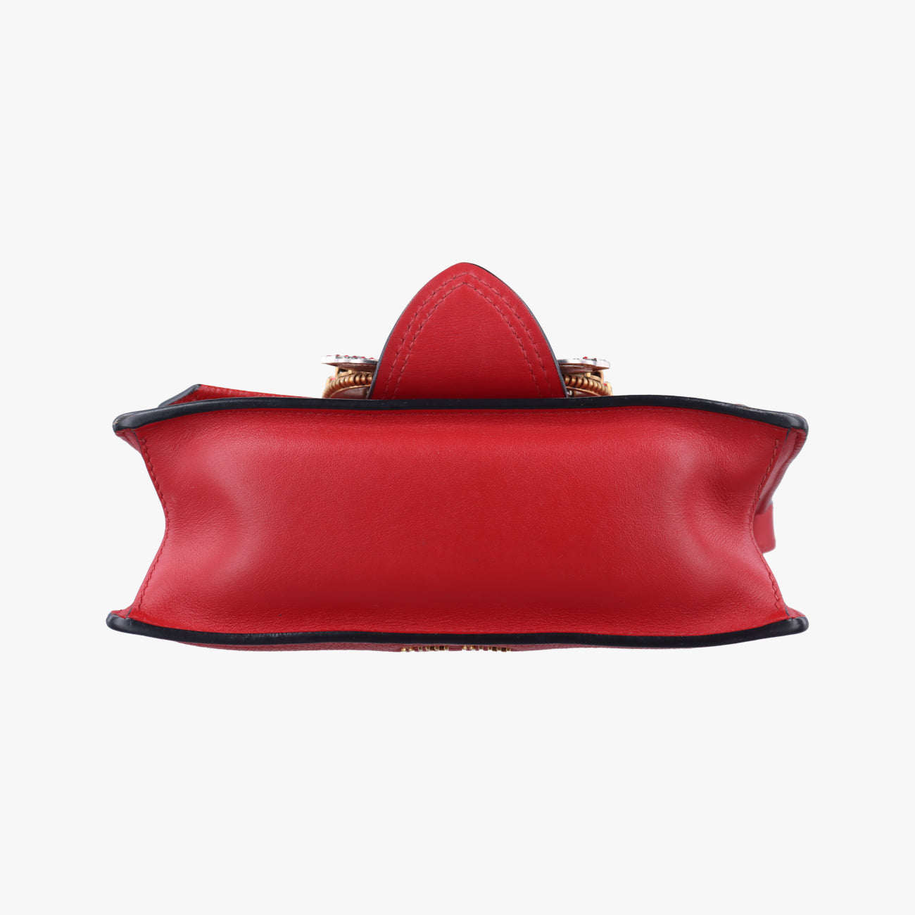 Pre-owned Miu Miu Miu Lady Red×multicolor Leather  shoulderbag | stylenewstar