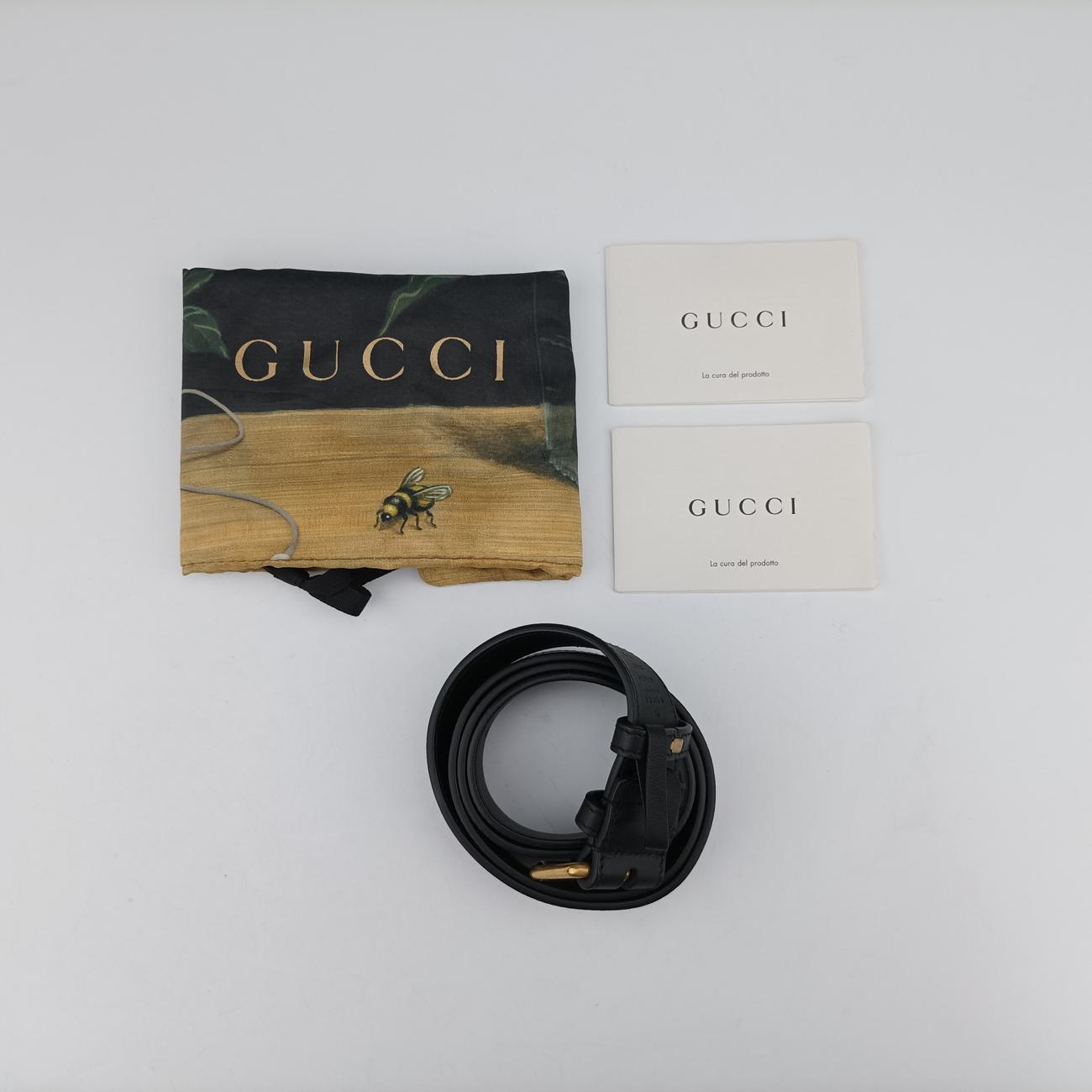 Vintage Gucci GG Marmont Black velour 476434 bum bag/waist bag | stylenewstar