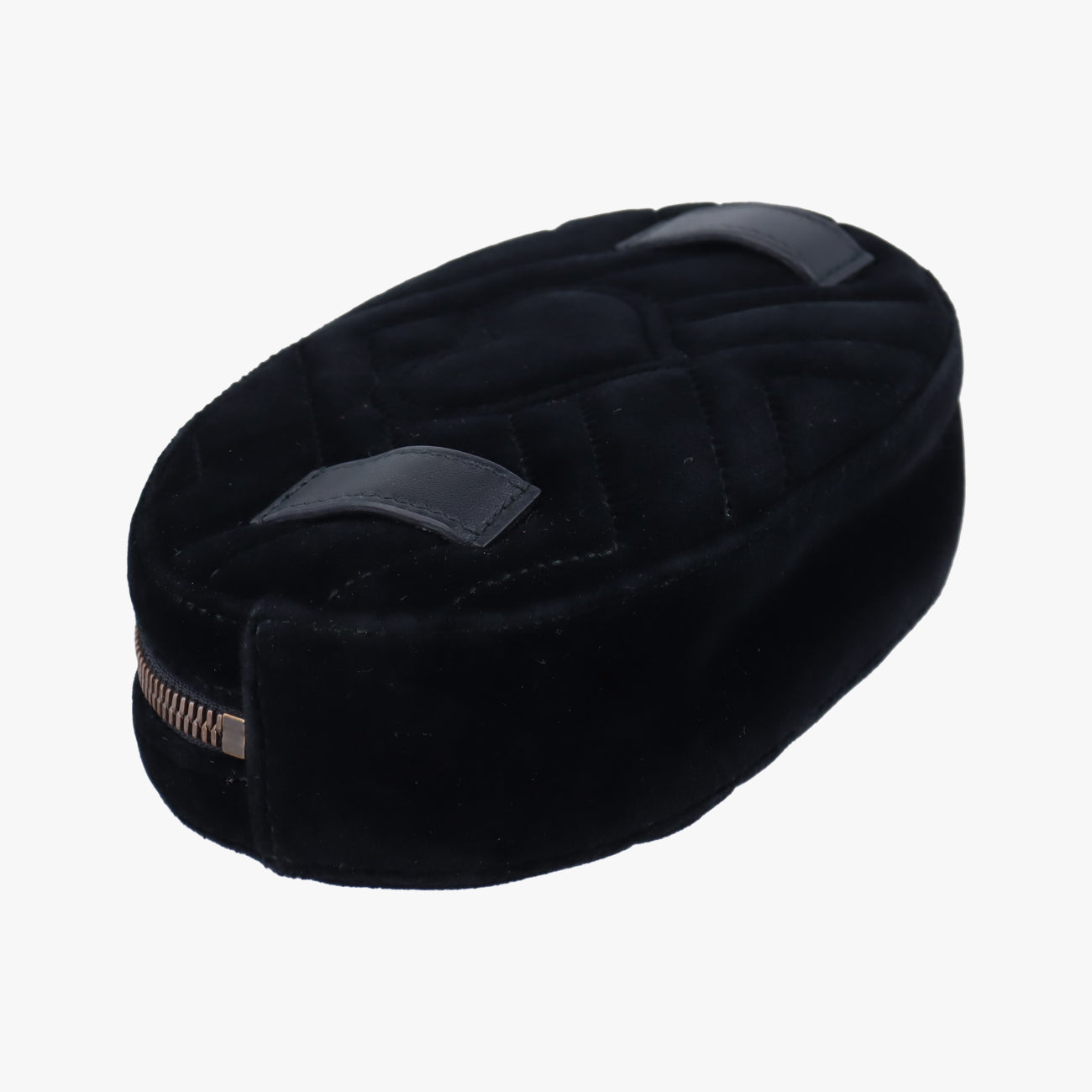 Vintage Gucci GG Marmont Black velour 476434 bum bag/waist bag | stylenewstar