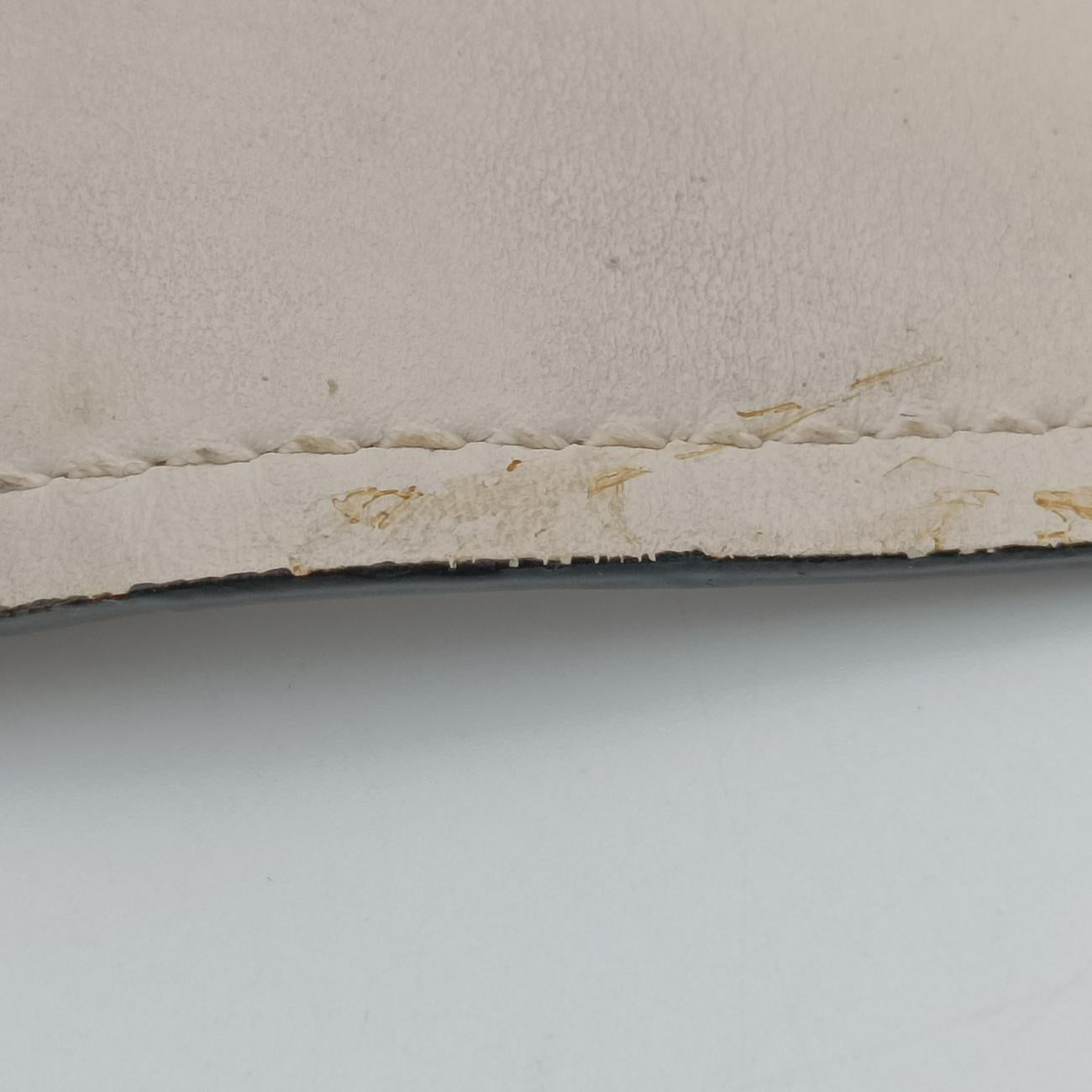 Pre-owned Prada Plex Ribbon Blue x White x Navy Leather 1BD067 shoulderbag | stylenewstar