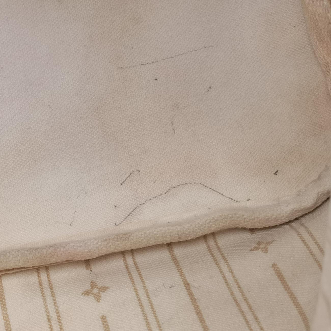 Pre-owned Louis Vuitton NEVERFULL MM AZUR Damier Canvas N51107 handbag | stylenewstar