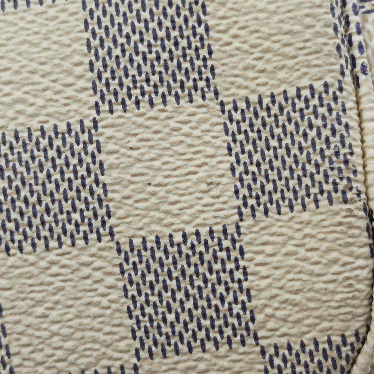 Pre-owned Louis Vuitton NEVERFULL MM AZUR Damier Canvas N51107 handbag | stylenewstar