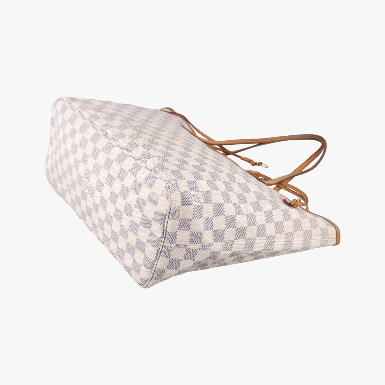 Pre-owned Louis Vuitton NEVERFULL MM AZUR Damier Canvas N51107 handbag | stylenewstar