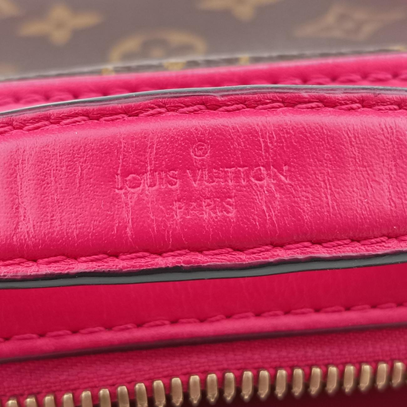 Pre-owned Louis Vuitton SAINTONGE FREESIA Monogram Canvas M43557 shoulderbag | stylenewstar